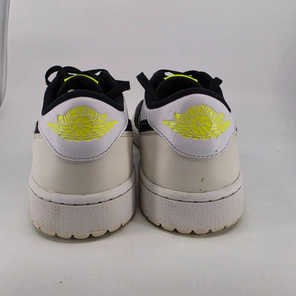 NIke Air Jordan 1 Low Golf Shoes Mens Sz 12.5 Phantom Volt DD9315-108 Panda Low